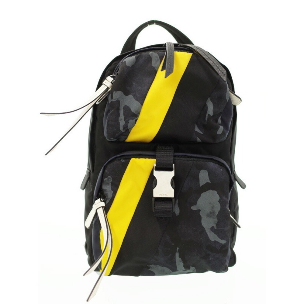 Prada Black Tessuto Montagna Sling Backpack